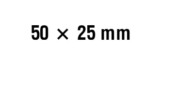 ZPL preview: Label 50 × 25 mm
