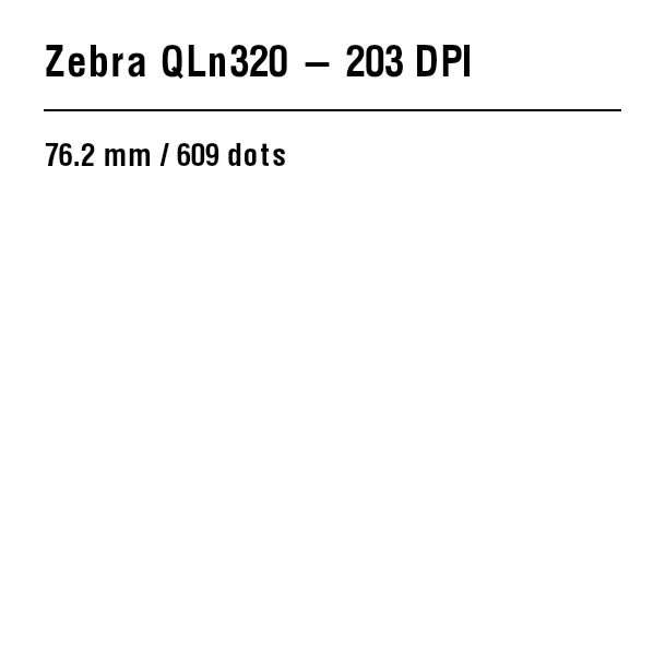 ZPL preview: Zebra QLn320: ZPL guide