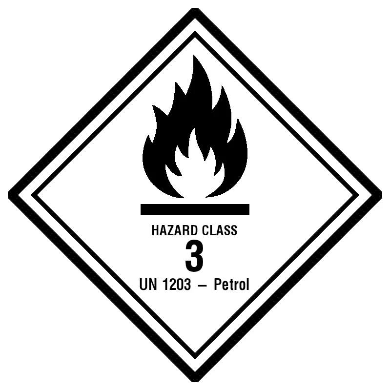 Preview of ADR Dangerous Goods Label