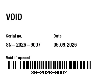 Preview of VOID Security Label